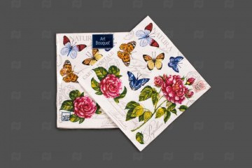 Салфетки Art Bouquet 3-сл 330х330 (20 шт) Бабочки и розы  оптом, Салфетки Art Bouquet 3-сл 330х330 (20 шт) Бабочки и розы  поставщик, купить Салфетки Art Bouquet 3-сл 330х330 (20 шт) Бабочки и розы , приобрести Салфетки Art Bouquet 3-сл 330х330 (20 шт) Бабочки и розы , заказать Салфетки Art Bouquet 3-сл 330х330 (20 шт) Бабочки и розы , Салфетки Art Bouquet 3-сл 330х330 (20 шт) Бабочки и розы  с доставкой, Салфетки Art Bouquet 3-сл 330х330 (20 шт) Бабочки и розы  во Владивостоке, Салфетки Art Bouquet 3-сл 330х330 (20 шт) Бабочки и розы  в Хабаровске